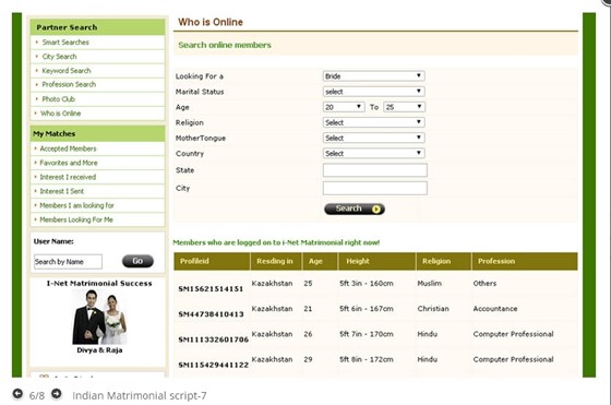 Marriage Bureau Script: Marriage Bureau Script